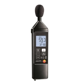 Testo Sound Level Meter 32 dB to 130 dB 8 kHz IEC 60651 Class 2 Accuracy, LCD Display 0563 8155