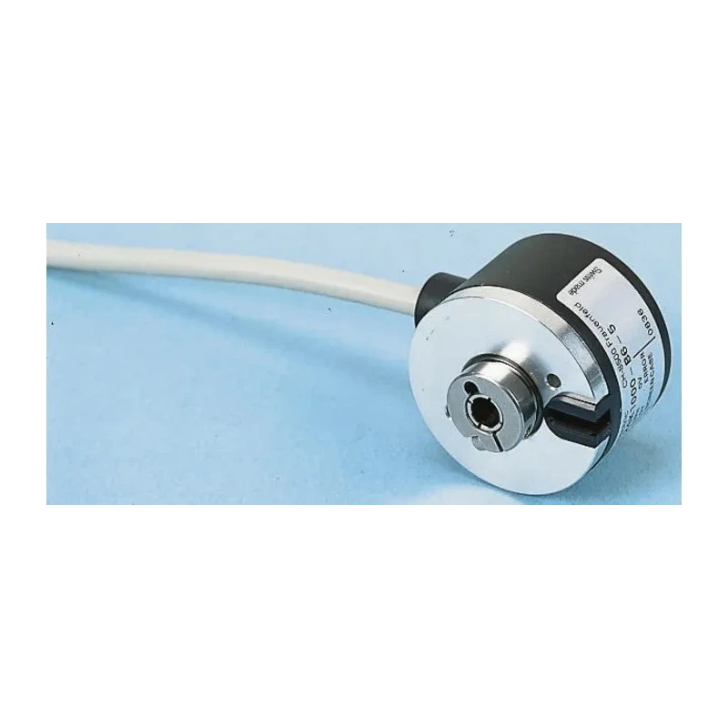Baumer BDK Series Optical Incremental Encoder 30V dc, 360 PPR, HTL/Push Pull Signal, Solid Shaft 6 mm BHK 16.24K360-B6-5