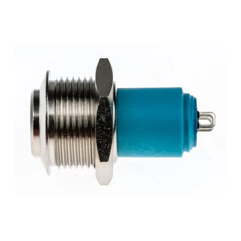 APEM AV Series Push Button Switch, Latching, Through Hole, 16.2 mm Cutout, SPST, IP65, 24 V dc 250 V ac AV0611A200