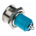 APEM AV Series Push Button Switch, Latching, Through Hole, 16.2 mm Cutout, SPST, IP65, 24 V dc 250 V ac AV0611A200