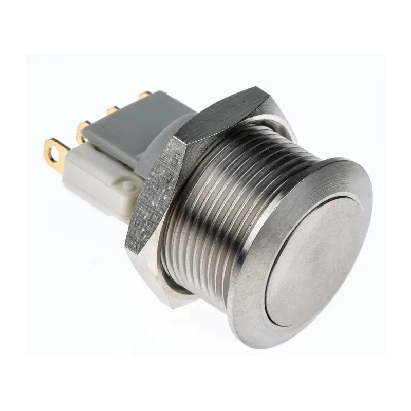 APEM AV Series Push Button Switch Momentary Panel 19.2 mm Cutout SPDT IP65 AV19LP407
