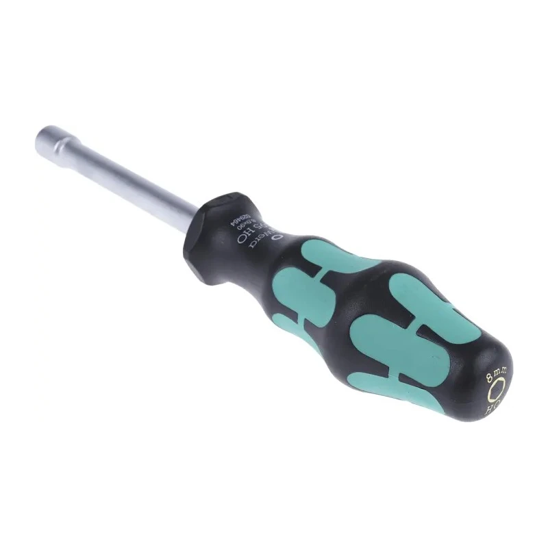 Wera Hexagon Nut Driver Set Kraftform Plus Series Hollow Shafts 7 Pcs 90mm Overall 05029510001