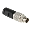 binder Circular Connector 4 Contacts Cable M9 Plug Male IP67 Series 712 99.0409.00.04