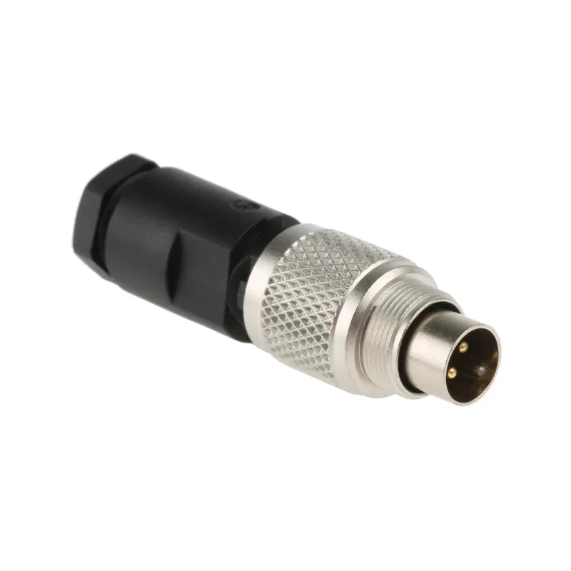 binder Circular Connector 4 Contacts Cable M9 Plug Male IP67 Series 712 99.0409.00.04