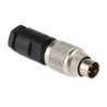 binder Circular Connector 4 Contacts Cable M9 Plug Male IP67 Series 712 99.0409.00.04