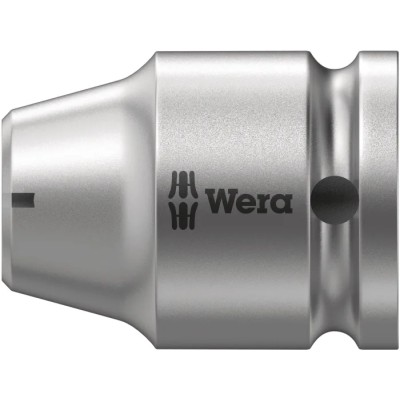 Wera 1/4 Inch Hex Adapter Hex Bit Holder, 35mm Overall Length, DIN ISO Compliant 05042705001