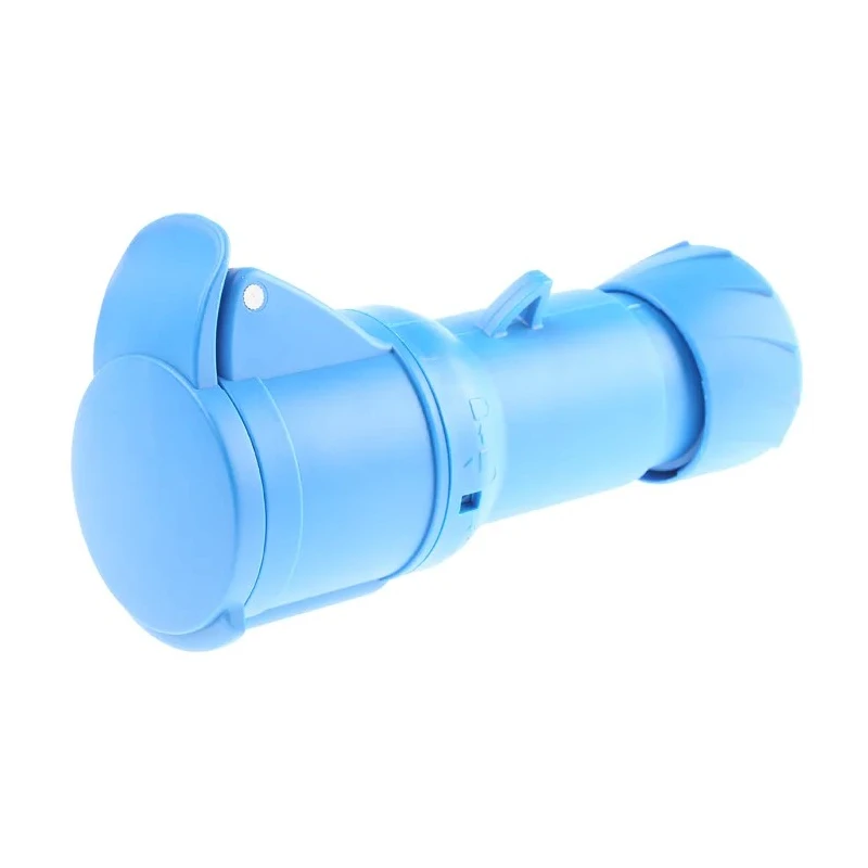 Schneider Electric Cable Mount Industrial Power Connector 16A, 230V, IP44 Blue, 2P+PE, Mureva 