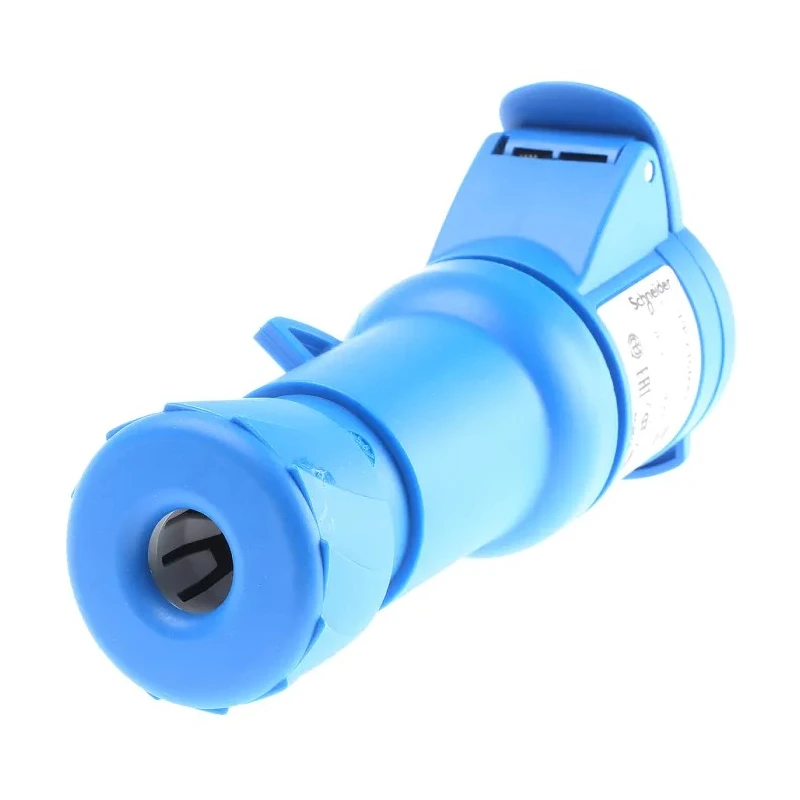 Schneider Electric Cable Mount Industrial Power Connector 16A, 230V, IP44 Blue, 2P+PE, Mureva 