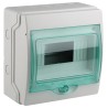Schneider Electric Lockable Kaedra Mini Distribution Board, Plastic, 8 Way, IP65, Surface Mount, 63A Maximum Current 13959
