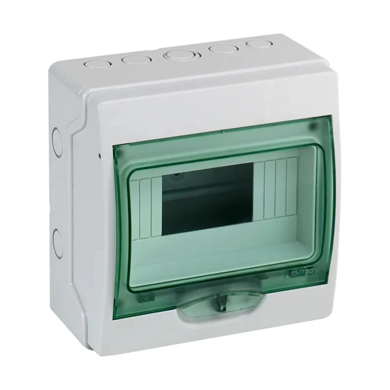Schneider Electric Lockable Kaedra Mini Distribution Board, Plastic, 8 Way, IP65, Surface Mount, 63A Maximum Current 13959