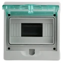Schneider Electric Lockable Kaedra Mini Distribution Board, Plastic, 8 Way, IP65, Surface Mount, 63A Maximum Current 13959