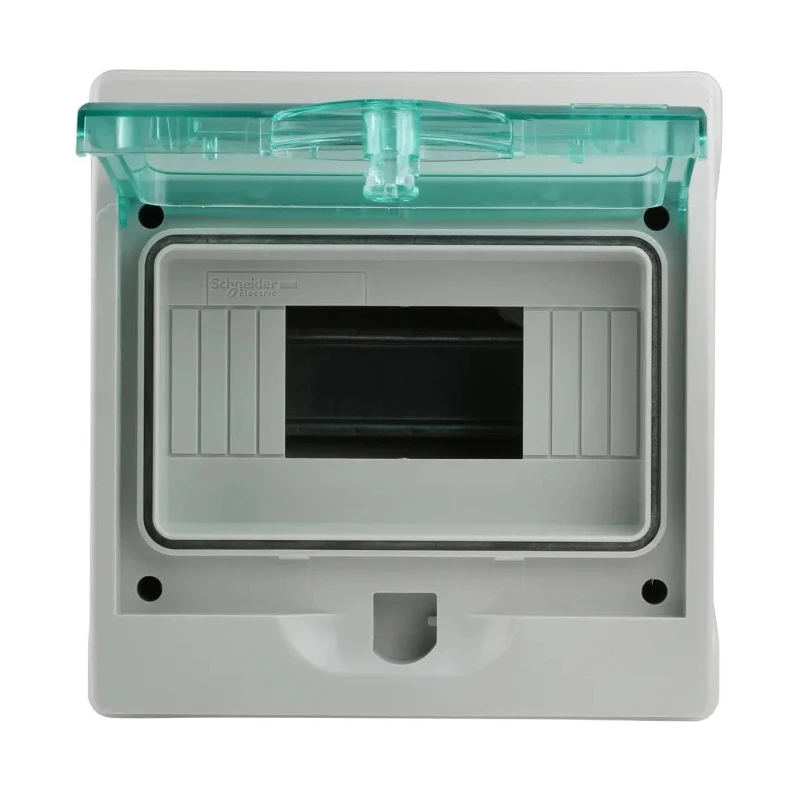 Schneider Electric Lockable Kaedra Mini Distribution Board, Plastic, 8 Way, IP65, Surface Mount, 63A Maximum Current 13959