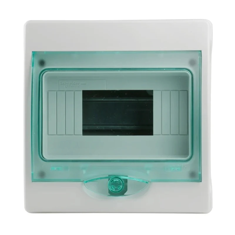 Schneider Electric Lockable Kaedra Mini Distribution Board, Plastic, 8 Way, IP65, Surface Mount, 63A Maximum Current 13959