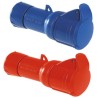 Schneider Electric Cable Mount Industrial Power Connector, Rated 16A 415V, IP44 Red, 3P+PE Pratika
