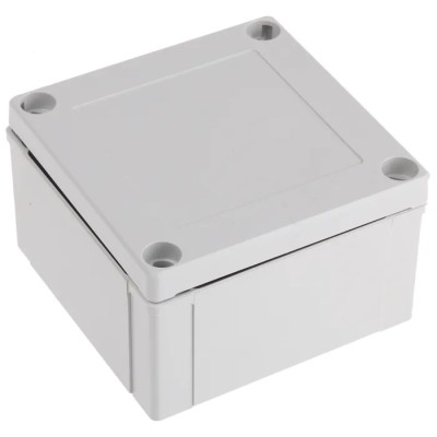 Fibox ABS Series Grey ABS Enclosure, IP66, IP67, IK07, 60 mm x 100 mm x 100 mm 