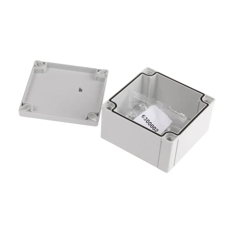 Fibox ABS Series Grey ABS Enclosure, IP66, IP67, IK07, 60 mm x 100 mm x 100 mm 