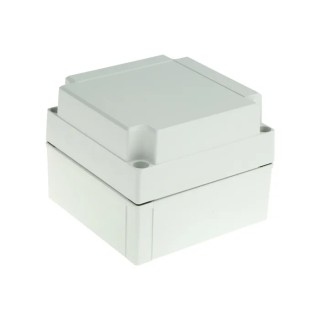 Fibox Grey ABS Enclosure IP66 IP67 100 mm x 130 mm x 130 mm ABS 125/100 HG ENCLOSURE
