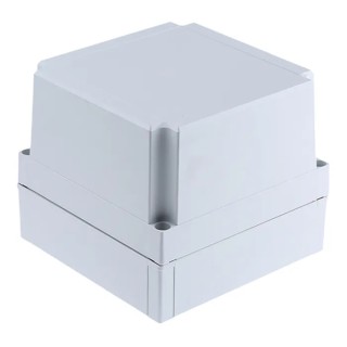 Fibox ABS Series Grey Light Grey Lid ABS Enclosure IP67 IP66 IK07 150 mm x 180 mm x 180 mm ABS 175/150 HG ENCLOSURE