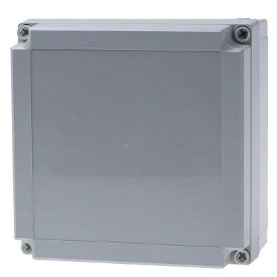 Fibox Grey ABS General Purpose Enclosure, IP66, IP67, IK07, 100 mm x 180 mm x 180 mm ABS 175/100 HG ENCLOSURE