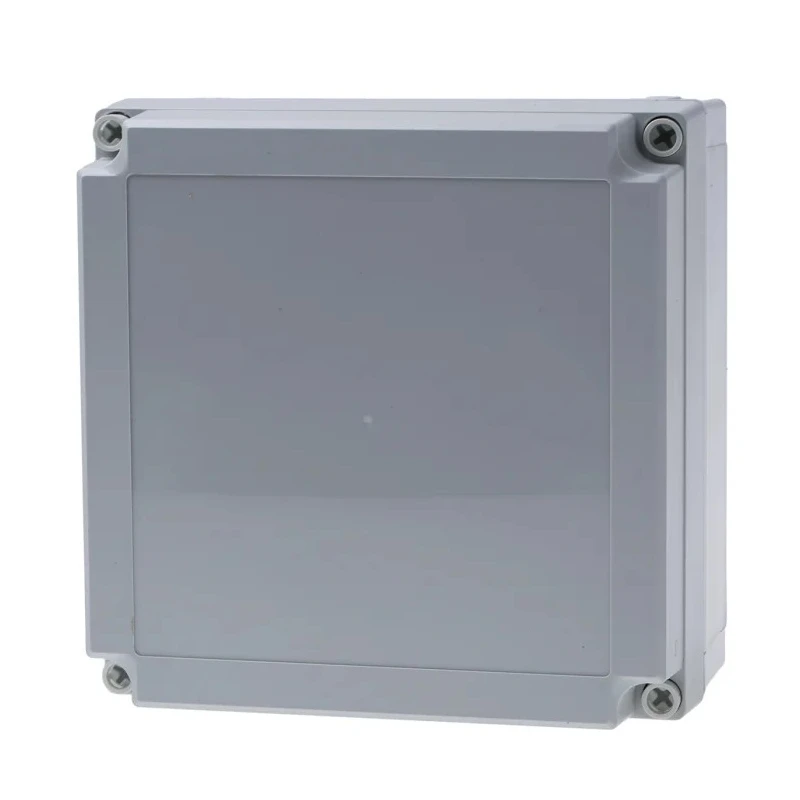 Fibox Grey ABS General Purpose Enclosure, IP66, IP67, IK07, 100 mm x 180 mm x 180 mm ABS 175/100 HG ENCLOSURE