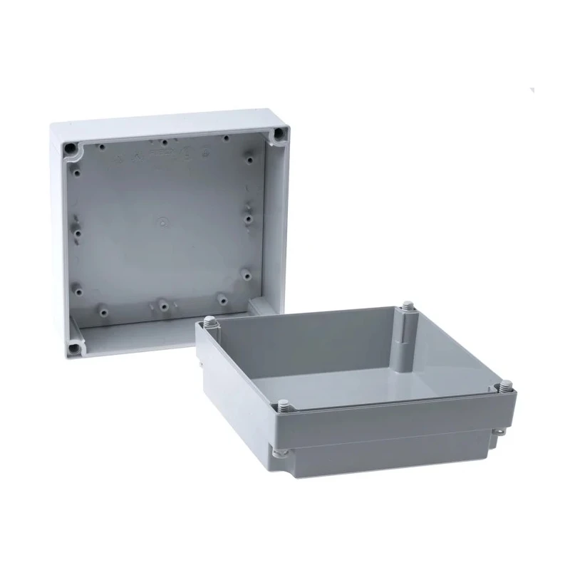 Fibox Grey ABS General Purpose Enclosure, IP66, IP67, IK07, 100 mm x 180 mm x 180 mm ABS 175/100 HG ENCLOSURE