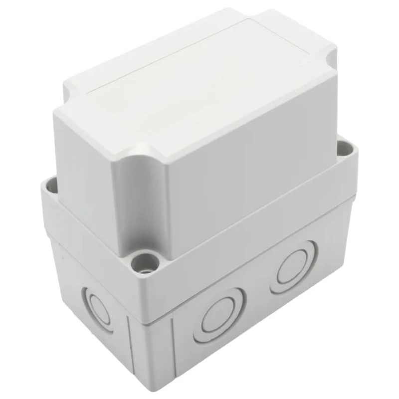 Fibox Polycarbonate Grey Lid General Purpose Enclosure IP66 IP67 IK08 125 mm x 130 mm x 80 mm 