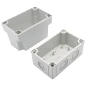 Fibox Polycarbonate Grey Lid General Purpose Enclosure IP66 IP67 IK08 125 mm x 130 mm x 80 mm 