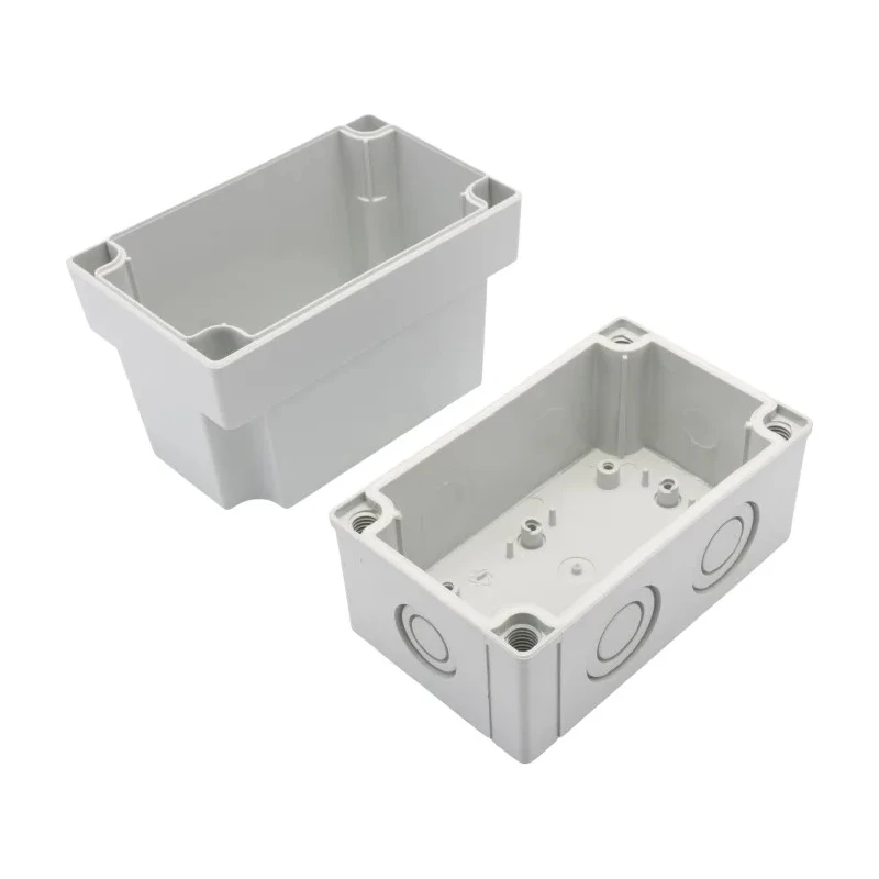 Fibox Polycarbonate Grey Lid General Purpose Enclosure IP66 IP67 IK08 125 mm x 130 mm x 80 mm 