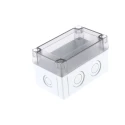 Fibox Grey Transparent Lid Polycarbonate Enclosure IP67 IP66 IK08 75 mm x 130 mm x 80 mm PCM 100/75 T ENCLOSURE