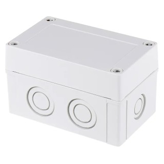 Fibox Polycarbonate General Purpose Enclosure Grey Lid IP66, IP67, 75 mm x 130 mm x 80 mm 