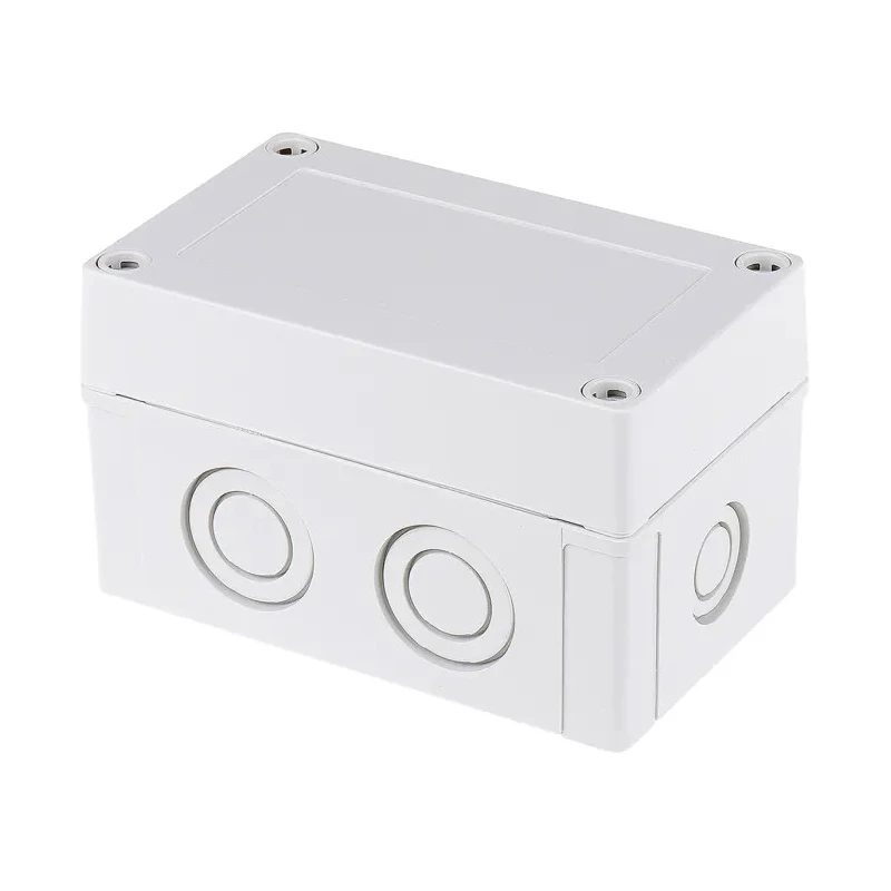 Fibox Polycarbonate General Purpose Enclosure Grey Lid IP66, IP67, 75 mm x 130 mm x 80 mm 