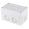 Fibox Polycarbonate General Purpose Enclosure Grey Lid IP66, IP67, 75 mm x 130 mm x 80 mm