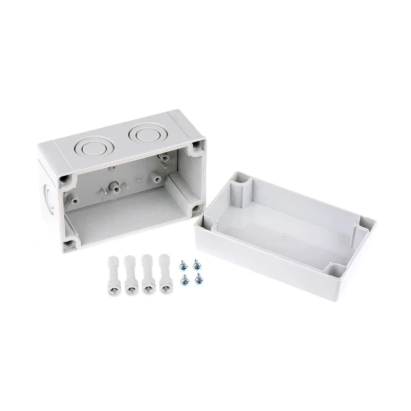 Fibox Polycarbonate General Purpose Enclosure Grey Lid IP66, IP67, 75 mm x 130 mm x 80 mm 