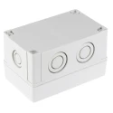 Fibox Polycarbonate General Purpose Enclosure Grey Lid IP66, IP67, 75 mm x 130 mm x 80 mm 