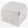 Fibox Polycarbonate Grey Lid General Purpose Enclosure IP67 IP66 IK08 100 mm x 130 mm x 130 mm