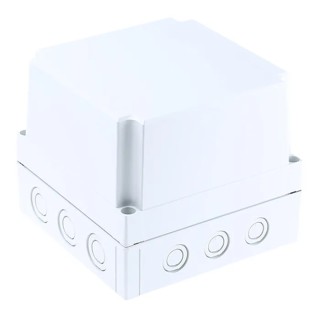 Fibox Grey Grey Lid Polycarbonate Enclosure IP67 IP66 IK08 150 mm x 180 mm x 180 mm 
