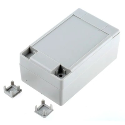 CAMDENBOSS 7000 Series Grey Grey Lid ABS Enclosure IP65 40mm x 90mm x 55mm CRDCGG002
