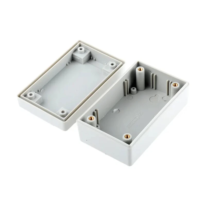 CAMDENBOSS 7000 Series Grey Grey Lid ABS Enclosure IP65 40mm x 90mm x 55mm CRDCGG002