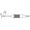 Weller 2.2 mm Knife Soldering Iron Tip with 45° Angle for WMRP WXMP Handheld Stations T0054460799