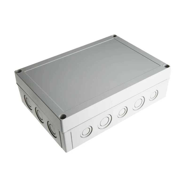 Fibox Polycarbonate Enclosure Grey Lid IP66, IP67, IK08, 75 mm x 255 mm x 180 mm 