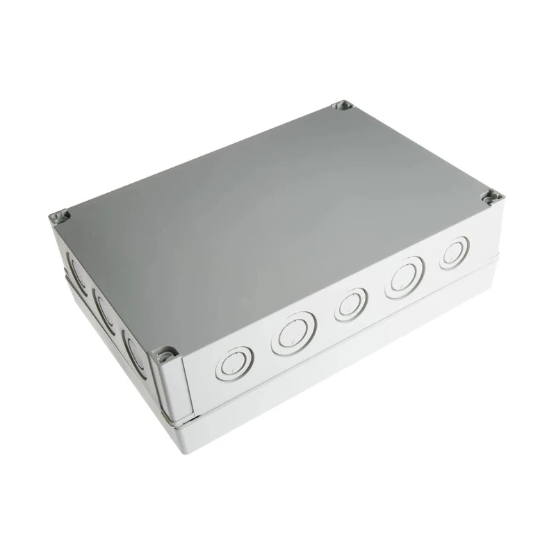 Fibox Polycarbonate Enclosure Grey Lid IP66, IP67, IK08, 75 mm x 255 mm x 180 mm 