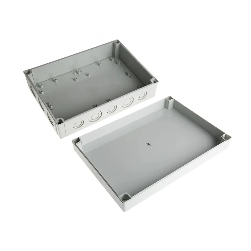 Fibox Polycarbonate Enclosure Grey Lid IP66, IP67, IK08, 75 mm x 255 mm x 180 mm 