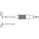 Weller 1.5 mm Screwdriver Soldering Iron Tip 19 mm Length RTM 015 S ou RT4 T0054460499