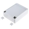 CAMDENBOSS 7000 Series Grey Grey Lid ABS Enclosure IP65 35 mm x 110 mm x 85 mm CRDCGG003