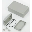 CAMDENBOSS 7000 Series Grey Grey Lid ABS Enclosure IP65, 30mm x 127mm x 75mm 498-6857