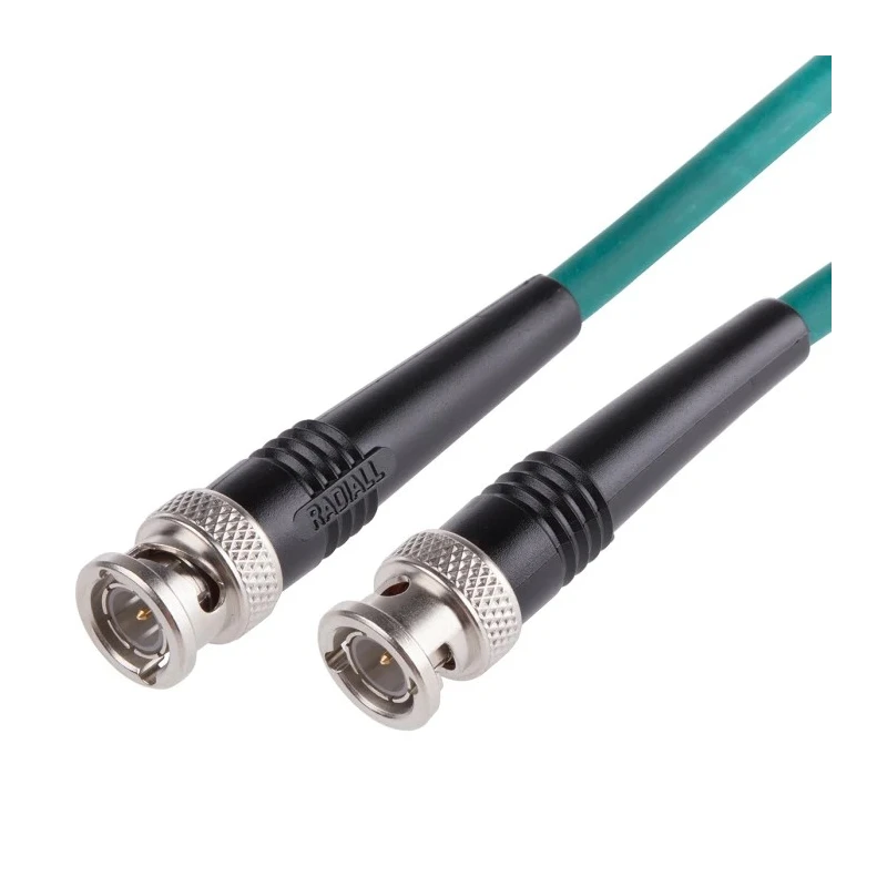 Radiall Cable Assembly Series Coaxial Cable Male BNC to Male BNC 1 m 75 Ω R284C0351020
