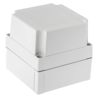 Fibox Grey ABS Enclosure IP66 IP67 125 mm x 130 mm x 130 mm ABS 125/125 HG ENCLOSURE