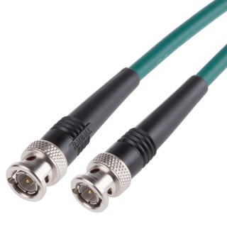 Radiall Coaxial Cable Assembly Male BNC to Male BNC 2 m 75 Ω R284C0351021
