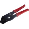 RS PRO Crimp Tool for Insulated Spade Connectors 1.5 to 6 mm² Ratchet Action Thermoplastic Grip 499-2313