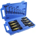 RS PRO 18-Piece L Shape Short Arm Torx Key Set Chrome Vanadium Steel 32cm x 20cm 499-2521